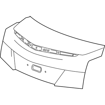 GM 23505596 Lid Assembly, Rear Compartment
