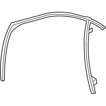 GM 95462519 Weatherstrip Assembly, Front Side Door Window