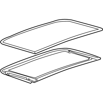 GM 23142062 Window Assembly, Sun Roof