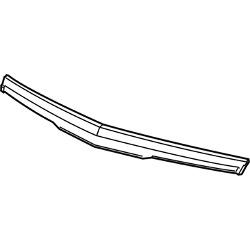GM 22956470 Molding Assembly, Hood Front
