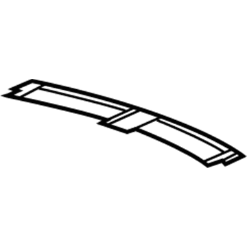 GM 23102102 Decal,Rear End Spoiler