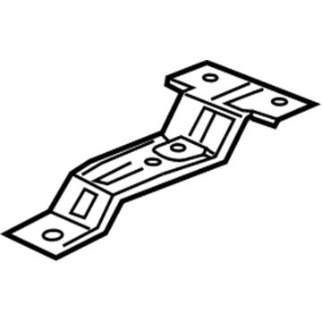 GM 42402423 Bracket Assembly, Underbody Rear Air Outer Deflector