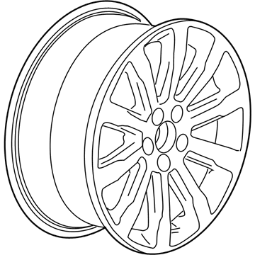 2016 Cadillac ATS Spare Wheel - 22812384