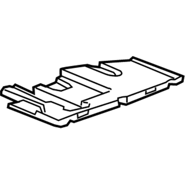 GM 95963650 Panel Assembly, Instrument Panel Insulator *Cocoa