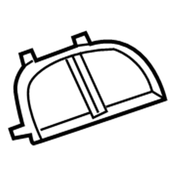 GM 22863908 Bezel,Instrument Panel Outer Air Outlet