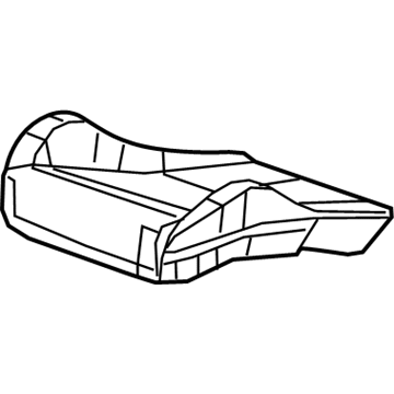 2018 Cadillac CTS Seat Cushion Pad - 84191407