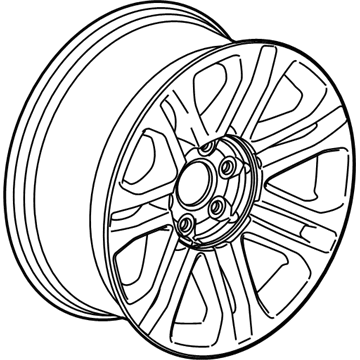 Chevrolet Suburban Spare Wheel - 84341232