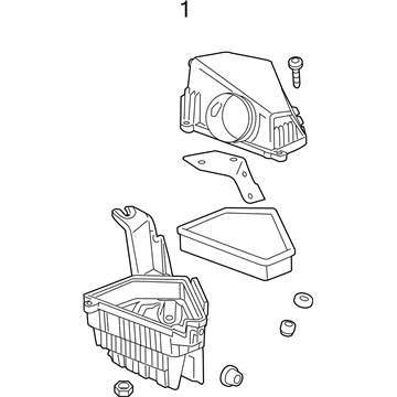 GM 25998188 Cleaner Assembly, Air