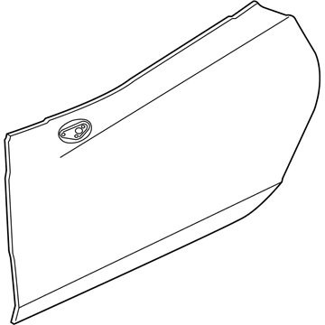 GM 84031048 Door Assembly, Front Side (Lh)