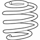 GM 84377780 Front Coil Spring