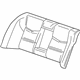 GM 23394368 Cover Assembly, Rear Seat Back *Platinum