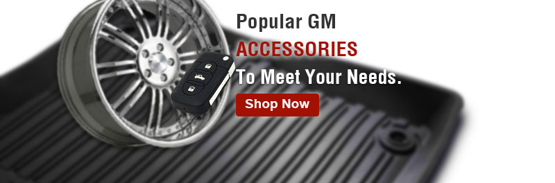 Popular GM accessories to meet your needs