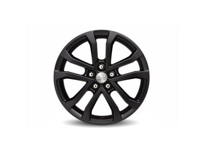 GM 17x6.5-Inch Aluminum 5-Split-Spoke Wheel in Black 19301363