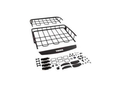 GM 19331872 Roof-Mounted Cargo Basket by Thule in Black — Associated Accessories