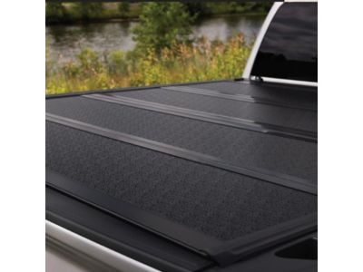 GM Short Box Hard Folding Tonneau Cover by REV 19355220