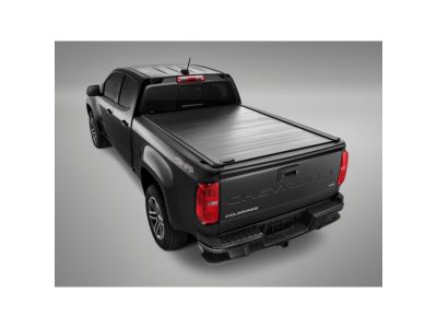 GM Long Box Embark Power Trax Pro MX Retractable Hard Tonneau Cover in Matte Black by Advantage – Associated Accessories 19370734