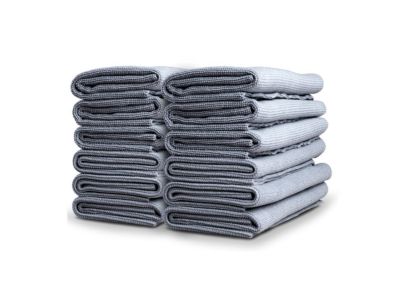 GM 19418009 12-Pack Edgeless Microfiber Utility Towels by Adam's Polishes