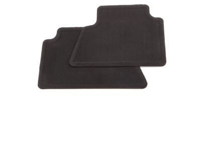 GM Rear Carpet Floor Mats in Black 23222328
