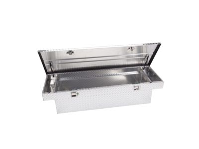 GM Cross Bed Aluminum Tool Box with Bowtie and GMC Logo 23283433