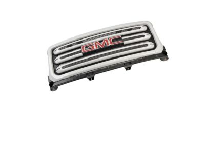 GM Grille in Summit White with Summit White Surround and GMC Logo 23321752