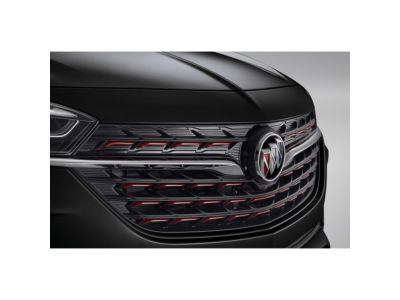 GM Grille with Ebony Twilight Metallic Surround (for Vehicles with HD Surround Vision Camera) 42762674