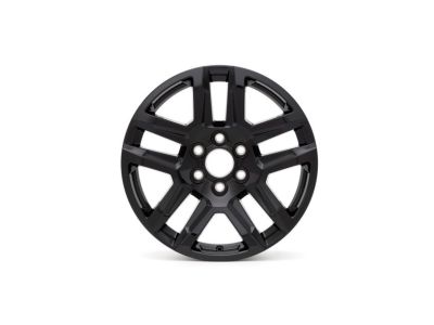 GM 20x9-Inch Aluminum 5-Split-Spoke Wheel in High Gloss Black 84253947