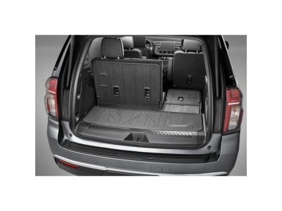 GM Integrated Cargo Liner in Jet Black with Chevrolet Script 84445527
