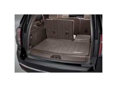 GM 84445532 Integrated Cargo Liner in Very Dark Atmosphere with Chevrolet Script