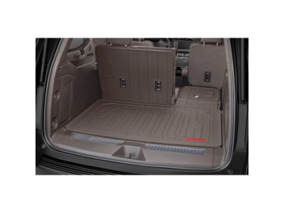 GM Integrated Cargo Liner in Teak with GMC Logo 84445541