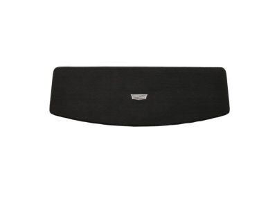 GM 84448702 Premium Carpeted Cargo Area Mat in Jet Black with Cadillac Logo
