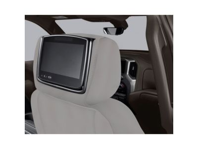 GM Rear Seat Infotainment System with DVD Player in Slate Leather 84690793
