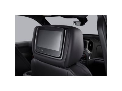 GM Rear Seat Infotainment System with DVD Player in Jet Black Vinyl 84690795
