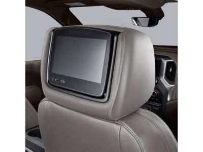 GM Rear Seat Infotainment System with DVD Player in Slate Leather 84690797