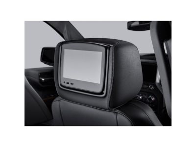 GM Rear Seat Infotainment System with DVD Player in Jet Black Vinyl 84690799