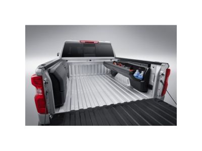 GM Standard Bed Side-Mounted Bed Storage Box in Black with Codeable Key (Passenger-Side) 84705345