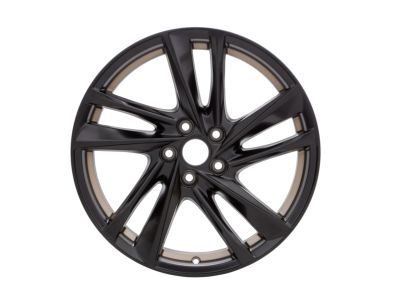 GM 19x8-Inch 5-Split Spoke Wheel in Low Gloss Black with Bronze Accents 84718955
