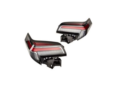 GM Taillamps in Clear Finish 84809484