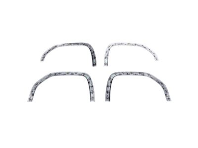GM Front and Rear Fender Flare Set in Quicksilver 84875920