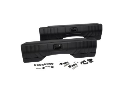 GM Standard Bed Side-Mounted Bed Storage Box in Black with Codeable Key (Driver- and Passenger-Side) 84895864