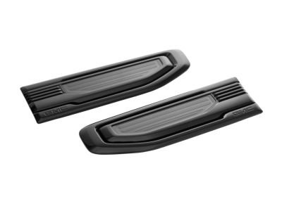 GM Sierra Fender Vent Emblems in Black (for Vehicles with 2.7L Engine) 85160712