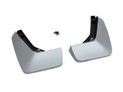 GM Rear Splash Guards in Argent Silver Metallic 85527770
