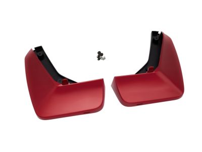 GM Rear Splash Guards in Radiant Red Tintcoat 85527772