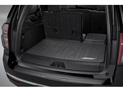 GM Integrated Cargo Liner in Jet Black with Chevrolet Script 85539121