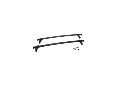 GM Roof Rack Cross Rail Package in Black 85551186