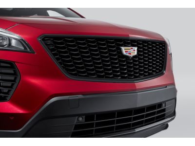 GM Grille in Black Mesh with Black Surround and Cadillac Logo 85555967