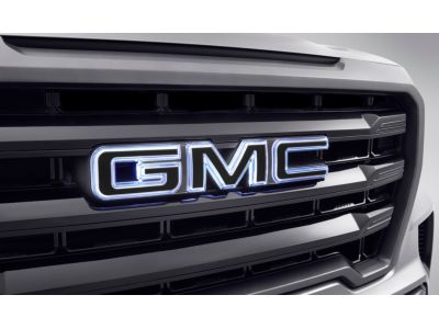 GM Front Illuminated GMC Emblem in Black 86537578