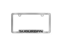 Chevrolet Suburban License Plate Frames - 19330385