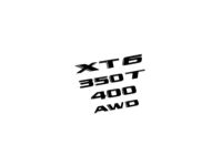 Cadillac XT6 Exterior Emblems - 84975679