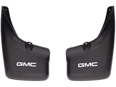 GM Splash Guards - Molded, Rear Set 12495825