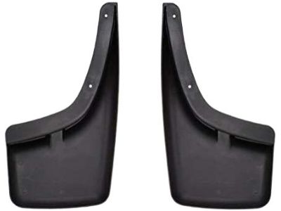 GM Splash Guards - Molded, Rear Set 12495825